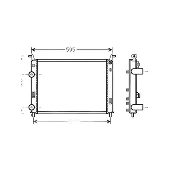 Radiator Motor FIAT ALBEA 178 1996-> Radiator apa pentru 1,6 benzina (52x37x24) Perioada 1996 1997 1998 1999 2000 2001 2002 2003 2004 2005 2006 2007 2008 2009 2010 2011 2012 2013 2014 2015 2016 2017 2018
