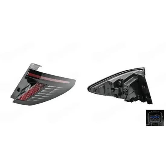 Stop Spate HYUNDAI TUCSON 2020-> Lampa stop spate exterior FULL LED (EXPORT tip Rusia) DREAPTA Perioada 2024 2025