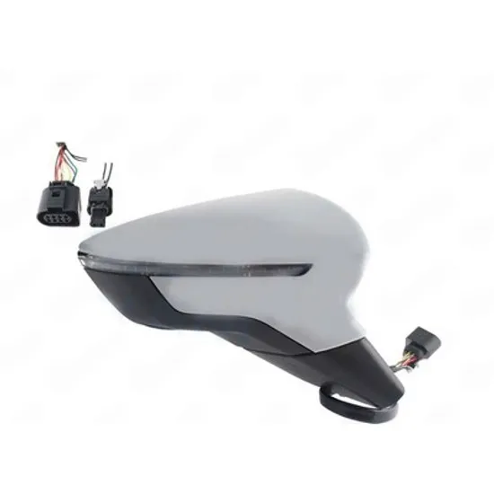 Oglinda SEAT ARONA 2022-> Oglinda exterioara electrica cu incalzire cu rabatare electrica pentru vopsit (cu semnal si senzor banda) (8+2 PIN) DREAPTA Perioada 2022 2023 2024 2025
