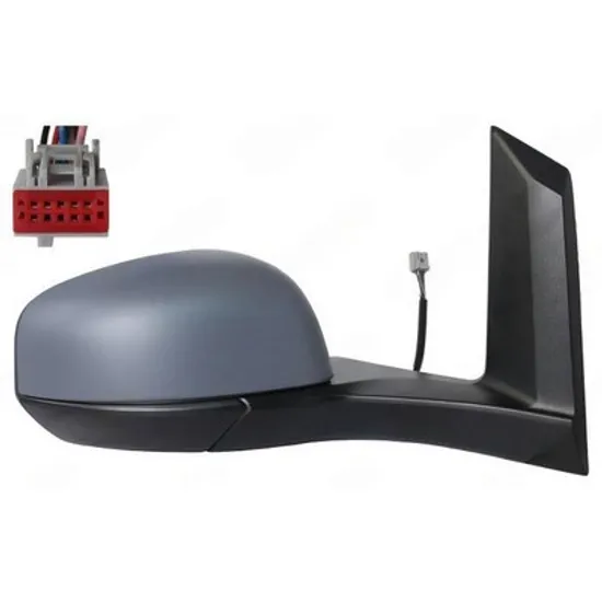 Oglinda FORD TRANSIT CONNECT 2014-> Oglinda exterioara electrica cu incalzire cu rabatare electrica pentru vopsit (7 PIN) DREAPTA Perioada 2019 2020 2021 2022