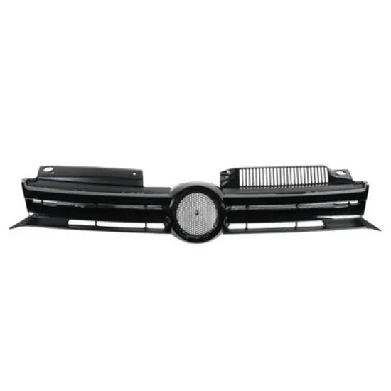 Grila Radiator VW GOLF 6 2008->2013 Grila radiator neagra deschisa , Perioada 2008 2009 2010 2011 2012 2013