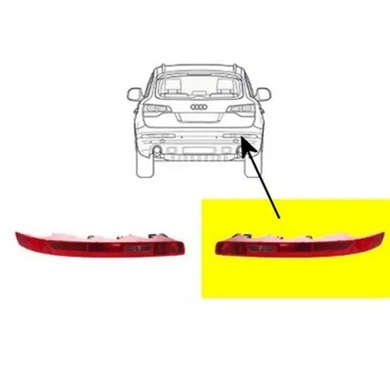 Lampa stop spate dreapta AUDI Q7 2006->2015 perioada 2006 2007 2008 2009 2010 pana la an de fabricatie 07/2009,