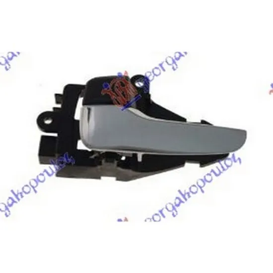 Maner Usa MITSUBISHI OUTLANDER 2 2006->2012 Maner usa fata/spate interior cromat/negru stanga Perioada 2006 2007 2008 2009 2010 2011 2012