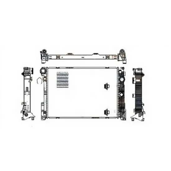Radiator Motor MERCEDES GLK-CLASS X204 2008->2015 Radiator apa motor 3.0-3.5 benzina - 2.1-2.2-3.0 CDI diesel manuala/automatic (640x430) (MAHLE BEHR) Perioada 2012 2013 2014 2015