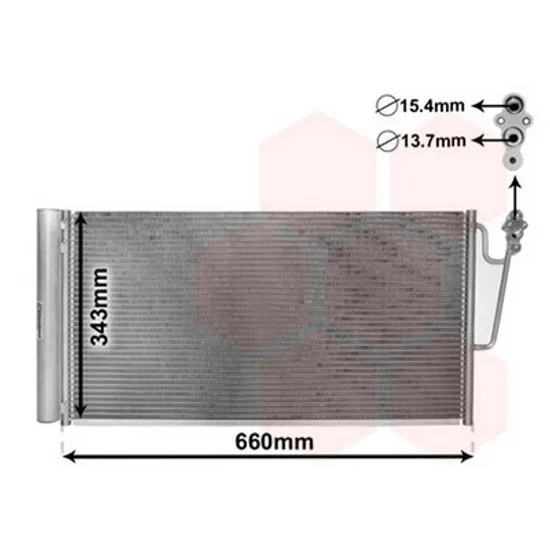 Radiator Aer Conditionat MINI COUNTRYMAN R60 2010->2016 Radiator aer conditionat benzina/ diesel 63x34 Perioada 2010 2011 2012 2013 2014 2015 2016