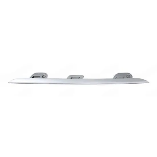 Ornament Grila PORSCHE CAYENNE 9YA 2017-> Bandou Grila bara fata lateral central argintiu STANGA Perioada 2018 2019 2020 2021 2022 2023
