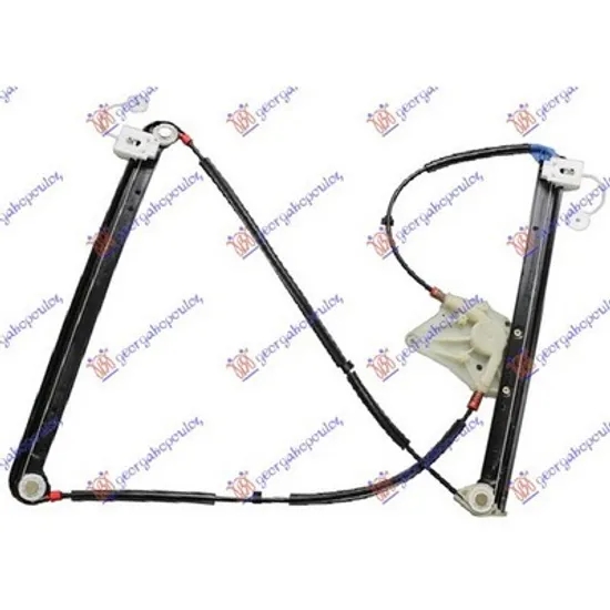 Macara Usa AUDI A3 8L1 1996->2004 Macara usa fata pentru 5 usi electrica (fara motor) stanga, Perioada 1996 1997 1998 1999 2000 2001 2002 2003