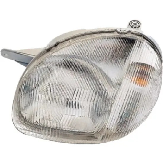 Far dreapta HYUNDAI ATOS 1997->2015 perioada 1998 1999 2000 semnal transparent, cu reglaj, cu semnal, cu bec H4