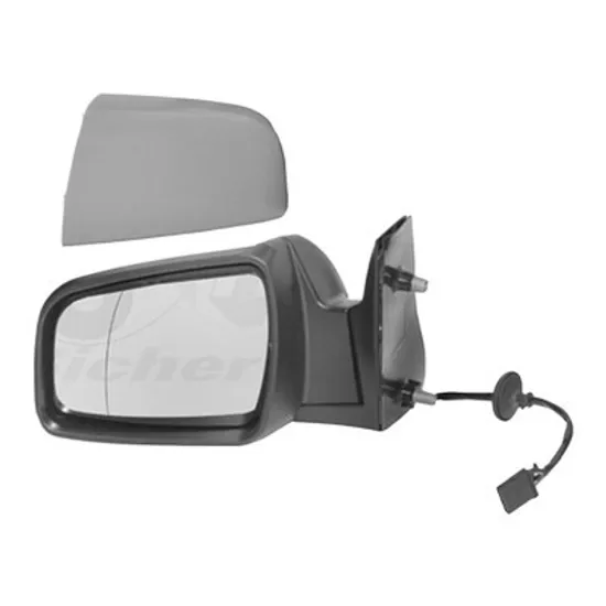 Oglinda exterioara stanga OPEL ZAFIRA B 2005->2015 perioada 2005 2006 2007 2008 2009 2010 2011 2012 de la an de fabricatie 01/2009, pana la an de fabricatie 07/2011, inaltime cm 33,64, latime cm 13,33, lungime cm 20,3, reglaj electric, cu incalzire, rabatare electrica, prevopsit grund
