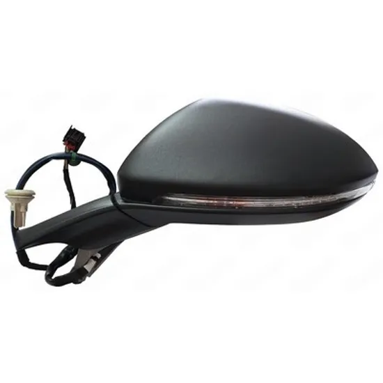 Oglinda VW GOLF 7 2012->2020 Oglinda exterioara electrica cu incalzire cu rabatare electrica pentru vopsit (cu semnal) STANGA Perioada 2013 2014 2015 2016
