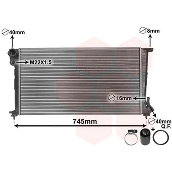 Radiator Motor PEUGEOT PARTNER 1996->2010 Radiator apa 1 8-1 9cc DIESEL 67x38 fara aer conditionat VALEO Perioada 1996 1997 1998 1999 2000 2001 2002 2003 2004 2005 2006 2007 2008