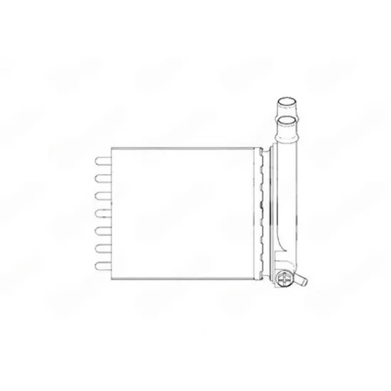 Radiator Incalzire OPEL ZAFIRA C 2011-> Calorifer (spate) 1.5-2.0 diesel - electric (150x139) Perioada 2019 2020 2021 2022 2023 2024