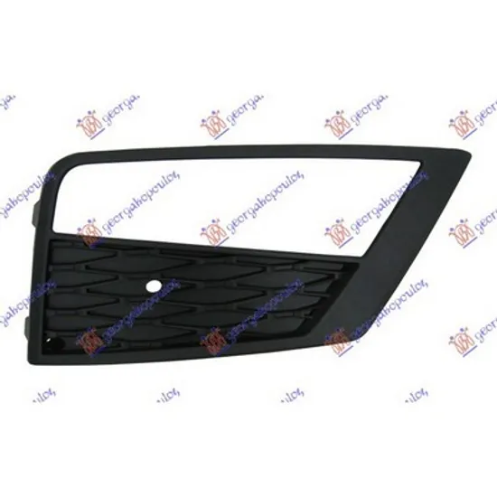 Grila Bara SEAT ATECA 2016-> Grila bara fata (cu gauri proiector) dreapta Perioada 2016 2017 2018 2019 2020 2021 2022