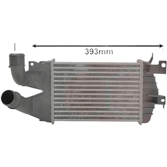 Intercooler OPEL ZAFIRA B 2005->2015, ASTRA H GTC 2005->2010, ASTRA H 2004->2014 pentru 1.9 CDTI , perioada 2004 2005 2006 2007 2008 2009 2010 2011 2012 2013 2014 2015