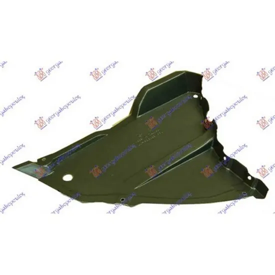 Carenaj fata MERCEDES SL R230 2001->2012 Carenaj aripa fata (spre fata inferior) stanga, Perioada 2001 2002 2003 2004 2005 2006 2007
