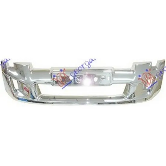 Grila radiator ISUZU D-MAX 2 2012->2018 Grila fata exterioara cromata pt 4WD Perioada 2012 2013 2014 2015 2016