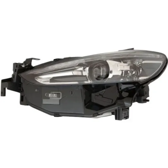 Far dreapta MAZDA 6 GJ 2012-> perioada 2012 2013 2014 2015 2016 2017 de la an de fabricatie 2018, cu motor reglaj, cu LED, cu semnal, reglaj electric, fara reglaj inaltime faruri electric, cu faza lunga LED, cu bec LED, cu bec W21/5W,