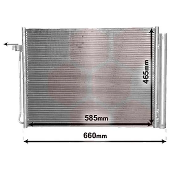 Radiator aer conditionat VOLVO S60 2 2010->2018 pentru 2.5 T5 AWD, perioada 2012 2013 2014 2015 2016 2017 2018