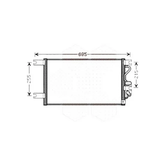 Radiator aer conditionat BMW 4 Cabriolet F33 2013-> pentru 430 i, 430 i Limited Edition, perioada 2016 2017 2018 2019 2020 2021