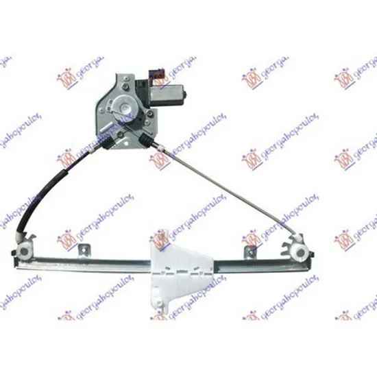 Macara Usa VW FOX 2003->2014 Macara geam usa fata electrica 3 usi stanga, Perioada 2003 2004 2005 2006 2007 2008 2009