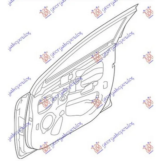 Usa Fata KIA RIO 4 2017-> Usa fata (O) dreapta Perioada 2017 2018 2019 2020 2021 2022 2023