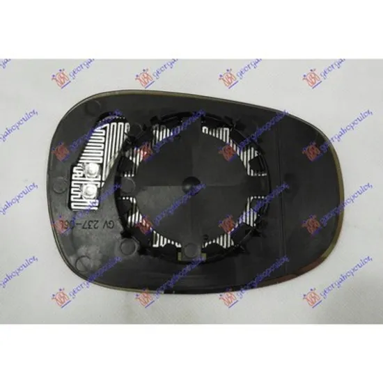 Sticla Oglinda BMW 3 E90 2004->2011 Geam oglinda exterioara albastru cu incalzire stanga Perioada 2005 2006 2007 2008 2009 2010 2011 2012