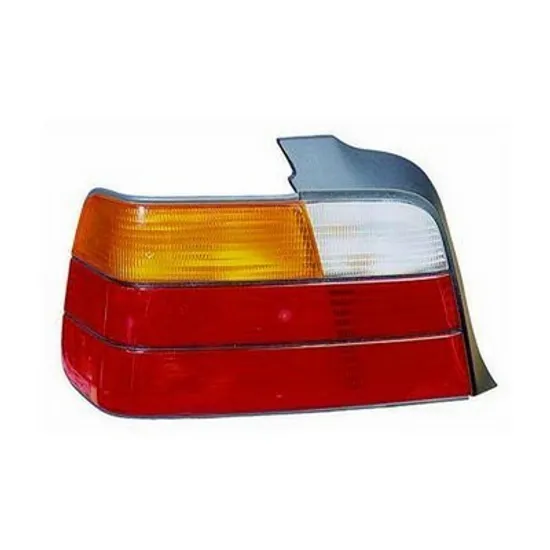 Stop Spate BMW 3 E36 1990->1998 Lampa spate stanga, fara soclu, cu semnal galben, cu lampa ceata, fara Check-Control, ptr Sedan, 90-98 Perioada 1990 1991 1992 1993 1994 1995 1996 1997 1998