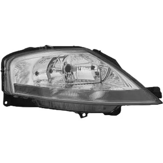 Far dreapta CITROEN C3 1 2002->2012 perioada 2005 2006 2007 2008 2009 2010 2011 2012 2013 cu motor reglaj, semnal fumuriu, cu reglaj electric, cu bec H7/H1