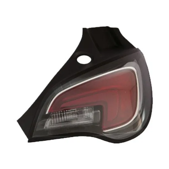 Lampa stop spate dreapta OPEL ADAM 2012->2019 perioada 2013 2014 2015 2016 2017 2018 , cu LED, fumuriu, semnal transparent, fara lumini de mers inapoi,