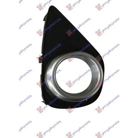 Grila Bara TOYOTA YARIS 2010-> Grila bara fata laterala cu gauri proiector HYB argintiu dreapta 2014->2017 Perioada 2014 2015 2016 2017
