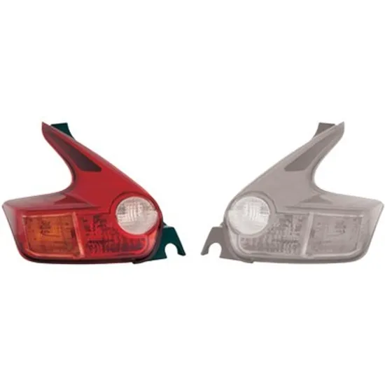 Lampa stop spate stanga NISSAN JUKE F15 2010->2018 perioada 2010 2011 2012 2013 2014 2015 pana la an de fabricatie 2014, semnal galben, cu lumini de mers inapoi,