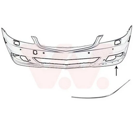 Bandou bara fata MERCEDES S-CLASS W221 2005->2013 Bandou bara fata lateral 2009-> stanga, Perioada 2009 2010 2011 2012 2013