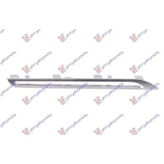 Ornament Grila MERCEDES GLE W166 2015->2018 Bandou grila fata inferior cromat dreapta Perioada 2015 2016 2017 2018