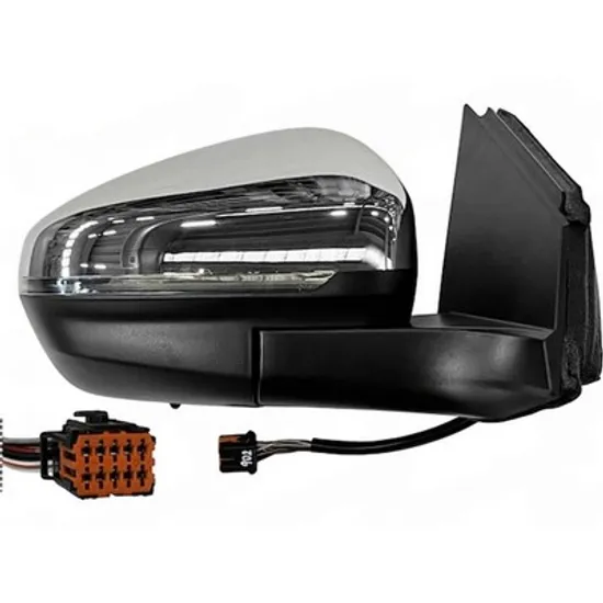 Oglinda PEUGEOT 5008 2 2016-> Oglinda exterioara electrica cu incalzire cromat (cu semnal si senzor) (8PIN) DREAPTA Perioada 2020 2021 2022 2023 2024 2025