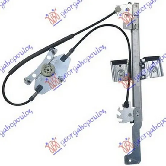 Macara Usa FIAT 500X 2014-> Macara usa spate electrica (fara motor)(2WIRE)(EURO stanga Perioada 2015 2016 2017 2018 2019 2020 2021