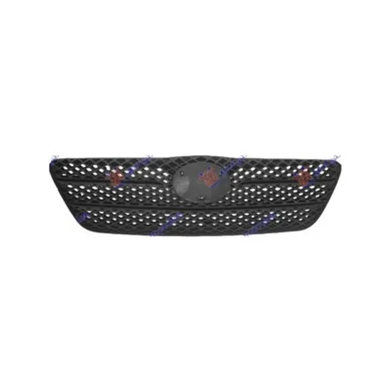 Grila Radiator TOYOTA COROLLA E12 2001->2007 Grila radiator, neagra, ptr 3/5 usi ->2004 Perioada 2001 2002 2003 2004