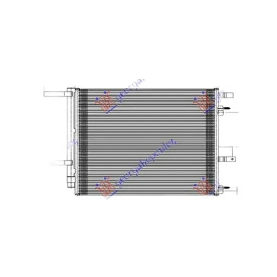 Radiator Aer Conditionat FORD MONDEO 4 2007->2015 Radiator aer conditionat 2.5 benzina (60x43.4x16) Perioada 2007 2008 2009 2010 2011 2012 2013 2014 2015 2016 2017