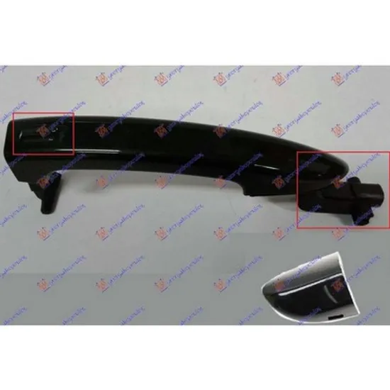 Maner Usa VW CC 2011->2016 Maner usa fata exterior cu senzor dreapta Perioada 2012 2013 2014 2015 2016 2017 2018