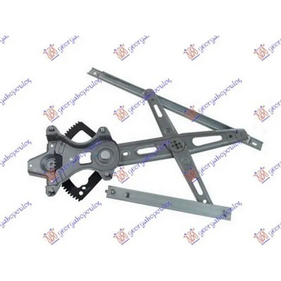 Macara Usa HYUNDAI i20 2008->2015 Macara geam usa fata electrica (fara MOTOR) (O) dreapta Perioada 2008 2009 2010 2011 2012 2013 2014 2015