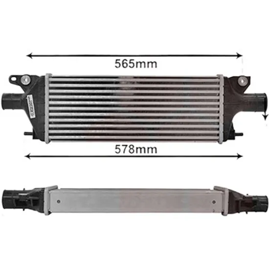 Intercooler FIAT SEDICI 2006->2014 pentru 2.0 D Multijet, perioada 2006 2007 2008 2009 2010 2011 2012 2013 2014