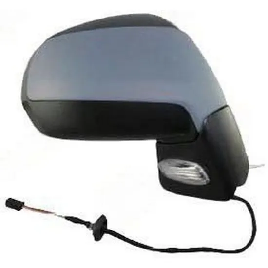 Oglinda PEUGEOT 5008 1 2009->2017 Oglinda exterioara electrica cu incalzire pentru vopsit cu rabatare electrica (cu semnal si lampa podea si senzor) DREAPTA Perioada 2013 2014 2015 2016