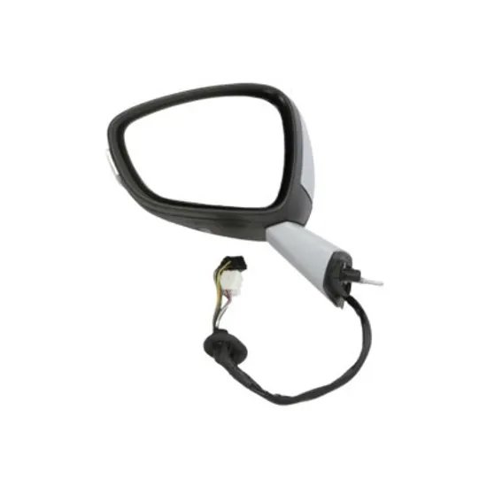 Oglinda exterioara stanga CITROEN C4 Picasso 2 2013-> perioada 2013 2014 2015 2016 2017 2018 pana la an de fabricatie 2016, cu lampa podea, cu lumini de pozitie, cu semnal, numar pini 14, cu incalzire, cu memorie, rabatare electrica, prevopsit partial,