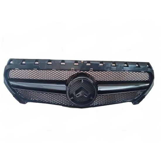 Grila radiator MERCEDES CLA C117 2013->2019 Grila cu bandou negru (CLA45 AMG) Perioada 2013 2014 2015 2016
