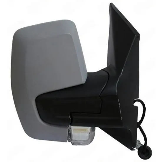 Oglinda FORD TRANSIT CUSTOM 2012-> Oglinda exterioara electrica cu incalzire cu rabatare electrica pentru vopsit (cu semnal) DREAPTA Perioada 2013 2014 2015 2016 2017 2018