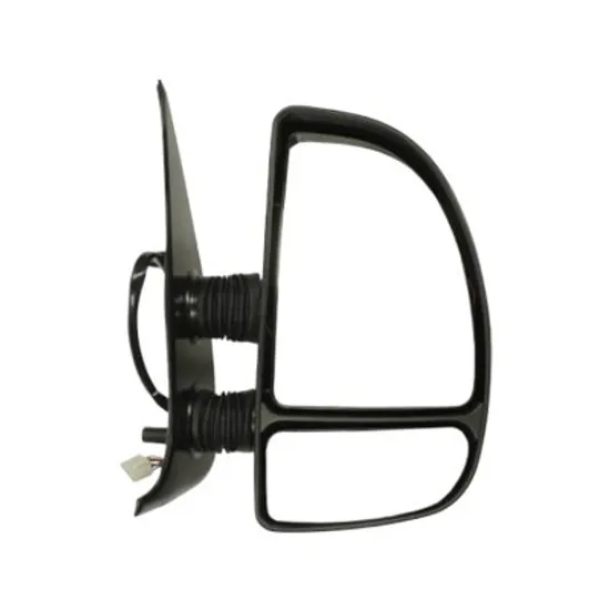 Oglinda exterioara dreapta PEUGEOT BOXER 230L 1994->2002 perioada 1994 1995 1996 1997 1998 1999 2000 2001 2002 , de la an de fabricatie 1999, inaltime mm 360, latime mm 195, brat oglinda scurt, cu incalzire,
