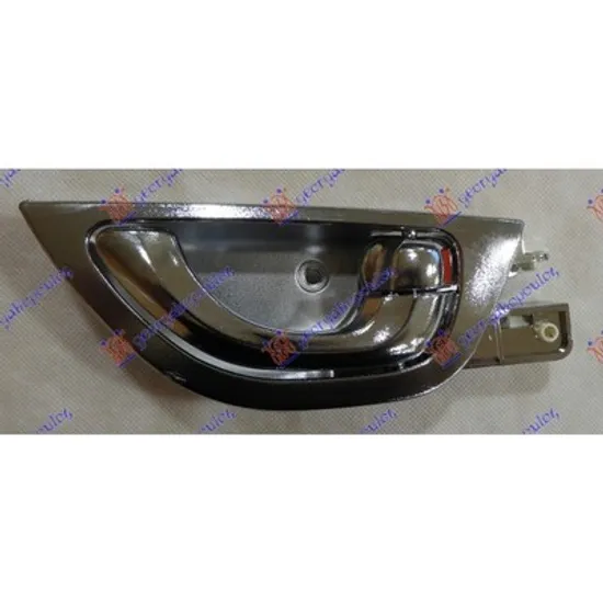 Maner Usa HONDA JAZZ 3 2007->2014 Maner usa fata/spate interior cromat dreapta Perioada 2008 2009 2010 2011 2012 2013 2014 2015