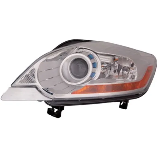 Far stanga FORD KUGA 1 2008->2012 perioada 2009 2010 2011 2012 cu motor reglaj, fara unitate de control Xenon, cu xenon, semnal galben, adaptiv, cu bec D1S/H7, cu bec H21W, cu bec W5W