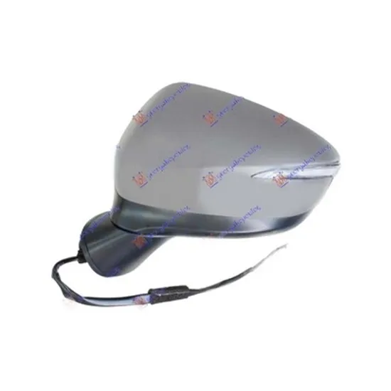 Oglinda MAZDA CX-3 2015-> Oglinda exterioara electrica cu incalzire cu rabatare electrica pentru vopsit (cu semnal ) (8 PIN) stanga Perioada 2015 2016 2017 2018 2019 2020 2021