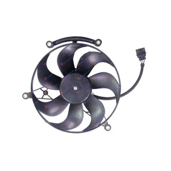 Ventilator Motor VW POLO 6N2 1999->2001 Electroventilator radiator complet 1 6 AUTOMATA benzina, Perioada 1999 2000 2001