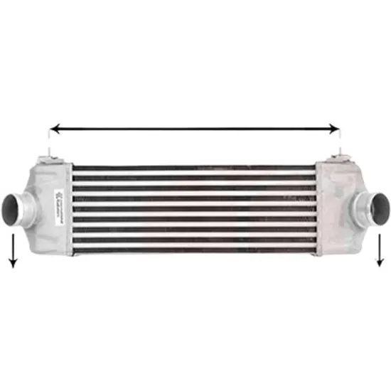 Intercooler FORD TRANSIT 2005->2014 pentru 2.2 TDCi RWD, perioada 2011 2012 2013 2014